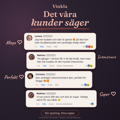 Vad kunderna säger om Vinkla