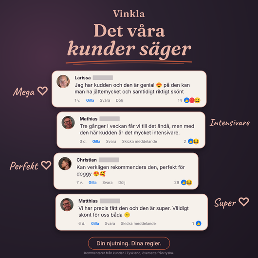Vad kunderna säger om Vinkla